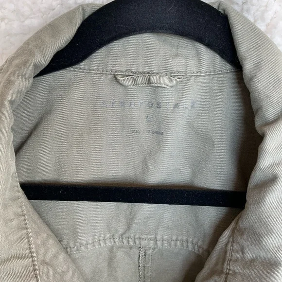 Aeropostale Olive Utility Jacket - Picture 3 of 3